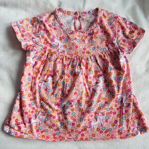 George Toddler girl unicorn shirt